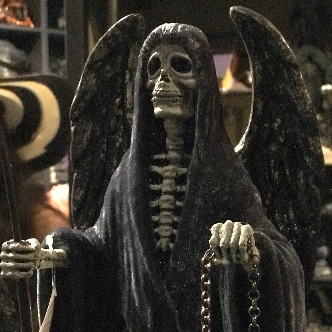 AprilVixxi's tweet photo. #RogersGardens really out do themselves every year with their #Halloween boutique. This year they’re channeling their inner Hogwarts! 🎃🖤💫 https://t.co/nZojsAcMBf