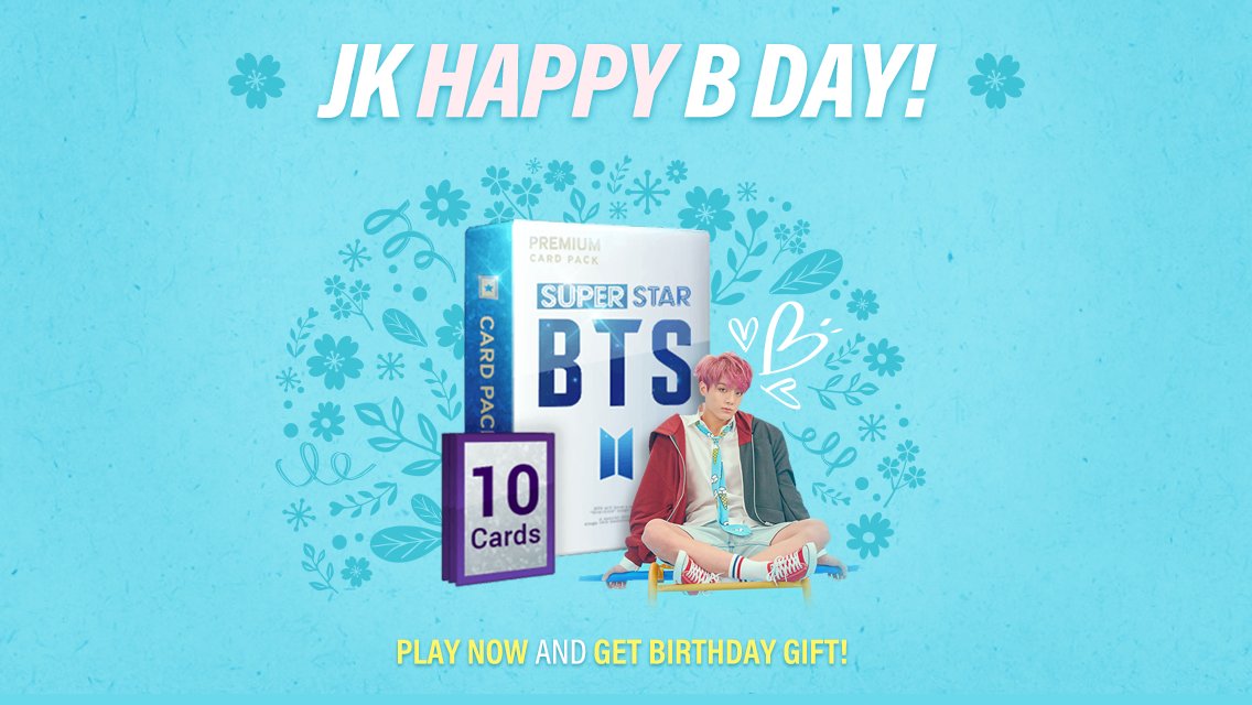 #방탄소년단 #전정국 의 생일을 축하합니다!
HAPPY BIRTHDAY #BTS #JK
Birthday Gift! Premium Pack 10 has arrived! 
Check your inbox~!
#정국이는_9월의_첫번째_기적 #HAPPYJKDAY 
#프리미엄팩은오늘나가는거야왜냐면오늘이생일이니까