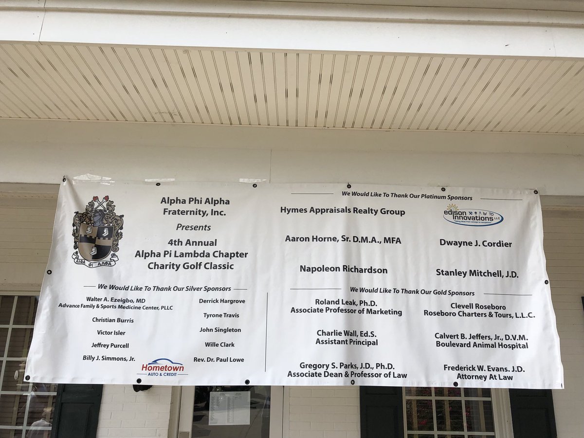 AlphaPiLambda's tweet image. Thank you for supporting our Fourth Annual Charity Golf Tournament! #alphaphialphafraternityinc#alphapilambda🤙🏾