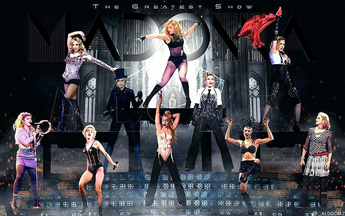 alflife's tweet photo. #Madonna performing the best shows since 1985 #QueenOfPop #QueenOfTours #QueenOfBoxOffice #Legend #art #popculture #music #performer #storyteller @Madonna @guyoseary https://t.co/sPdvykdaSA