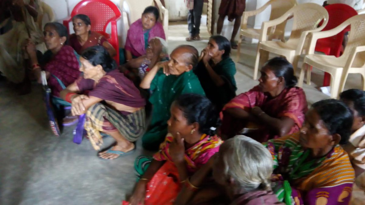 SSEPD2's tweet photo. Distribution of pension at Sambalpur. https://t.co/utdAHCR5Qs