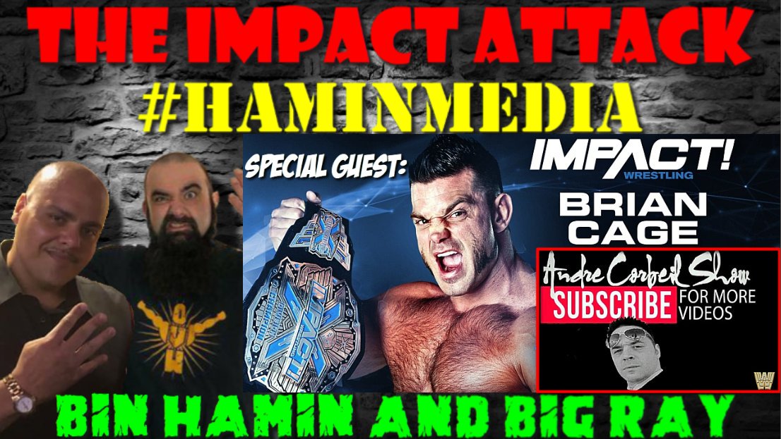 Right now at #HaminMedia it's YOUR #ImpactAttack w/ @BigRaysShow & @Bin_Hamin! It's #AllIn weekend & what better way to celebrate than having a great interview conducted by Andre Corbeil & @Obi1unome with #IMPACTWrestling #XDivision Champion @MrGMSI_BCage 
hackerhamin.podbean.com/e/the-impact-a…
