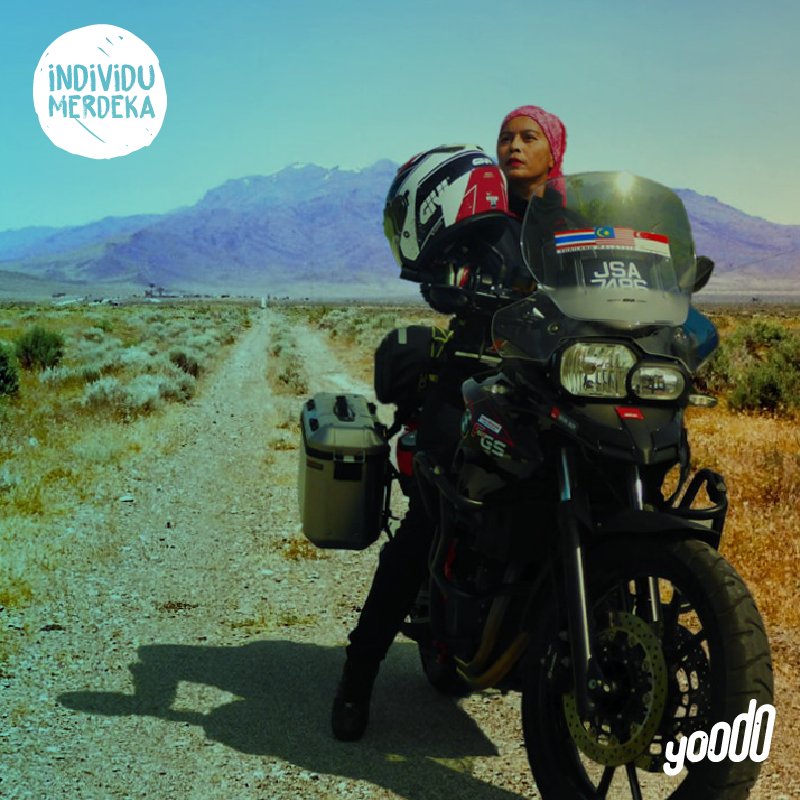 yoodoMY's tweet photo. Have bike, will travel! Find out more about feisty round-the-world biker Anita Yusof on our Instagram page! #youdoitbetter #IndividuMerdeka #MerdekaData
Know an inspiring Individu Merdeka? Let us know in the comments! https://t.co/I8Axt5puhj