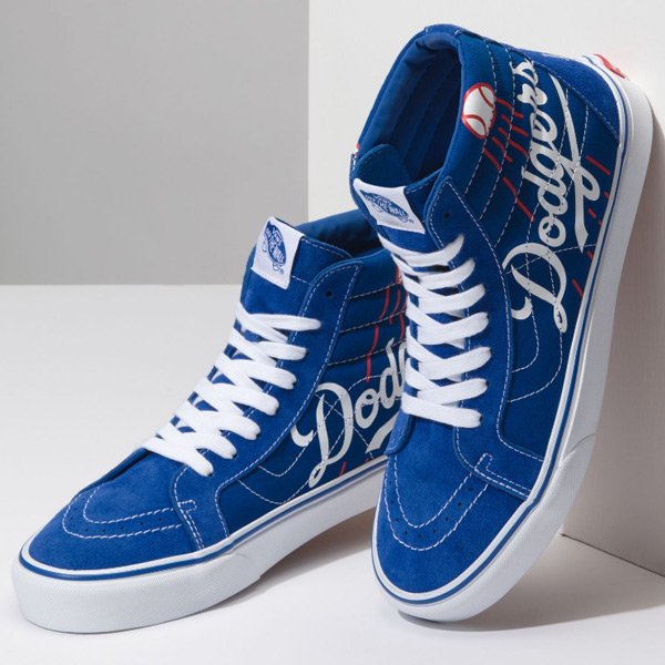 The NEW @Dodgers Vans Sk8-Hi is 