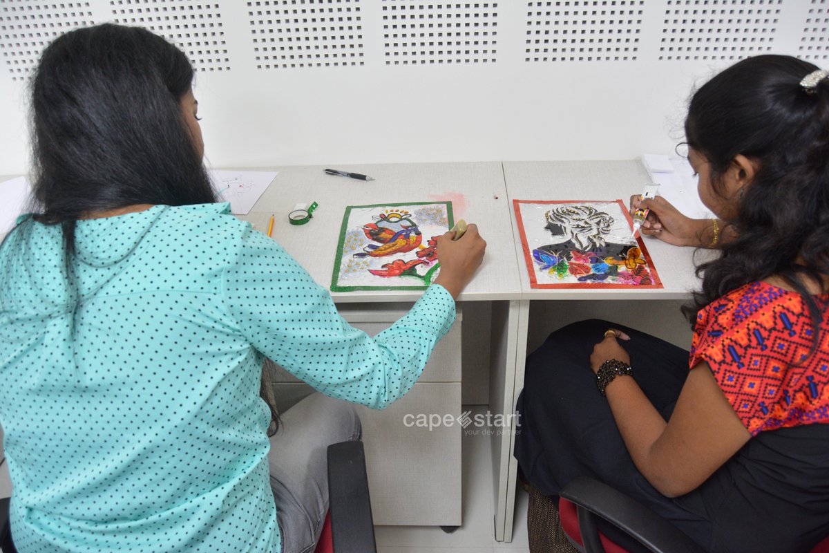 capestart's tweet image. We get caught up in the day-to-day noise of deadlines, meetings, and endless emails but never miss the &quot;FUN&quot; factor at #Capestart. 

Instead of beating around the bush, here we share the happy moments of CapeStart’s second #Stellar2018.