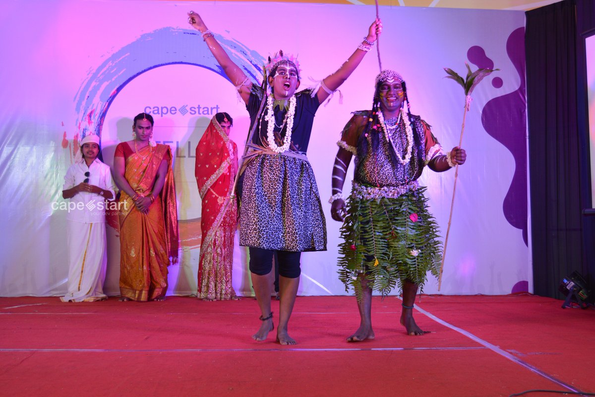 capestart's tweet image. We get caught up in the day-to-day noise of deadlines, meetings, and endless emails but never miss the &quot;FUN&quot; factor at #Capestart. 

Instead of beating around the bush, here we share the happy moments of CapeStart’s second #Stellar2018.