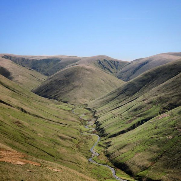 One of a few valleys in Cumbria named "Langdale", meaning "Long Valley" in Old Norse appar