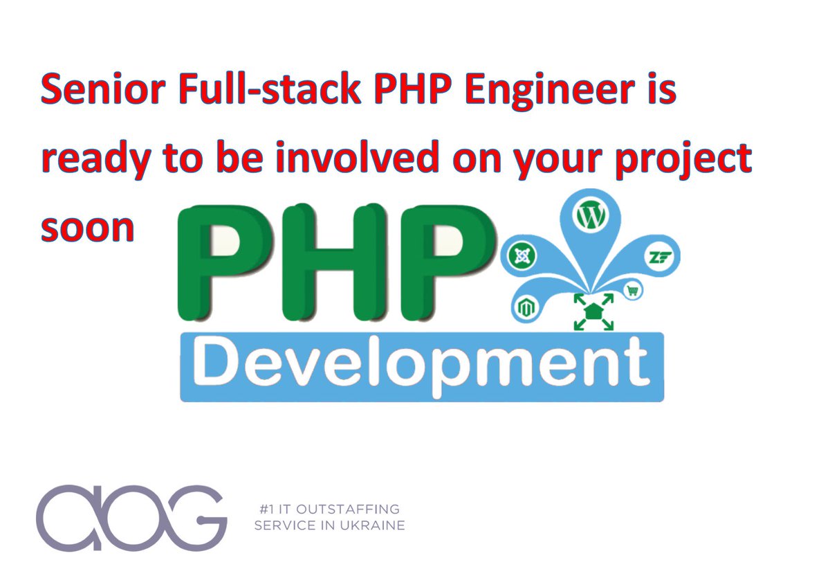 VHeleveria's tweet photo. Who is looking for a Fullstack Senior PHP Developer? Ping me to get more details.
#remote_developer #outstaffing #php #fullstack #webdevelopment https://t.co/Vr8F08v4Zr