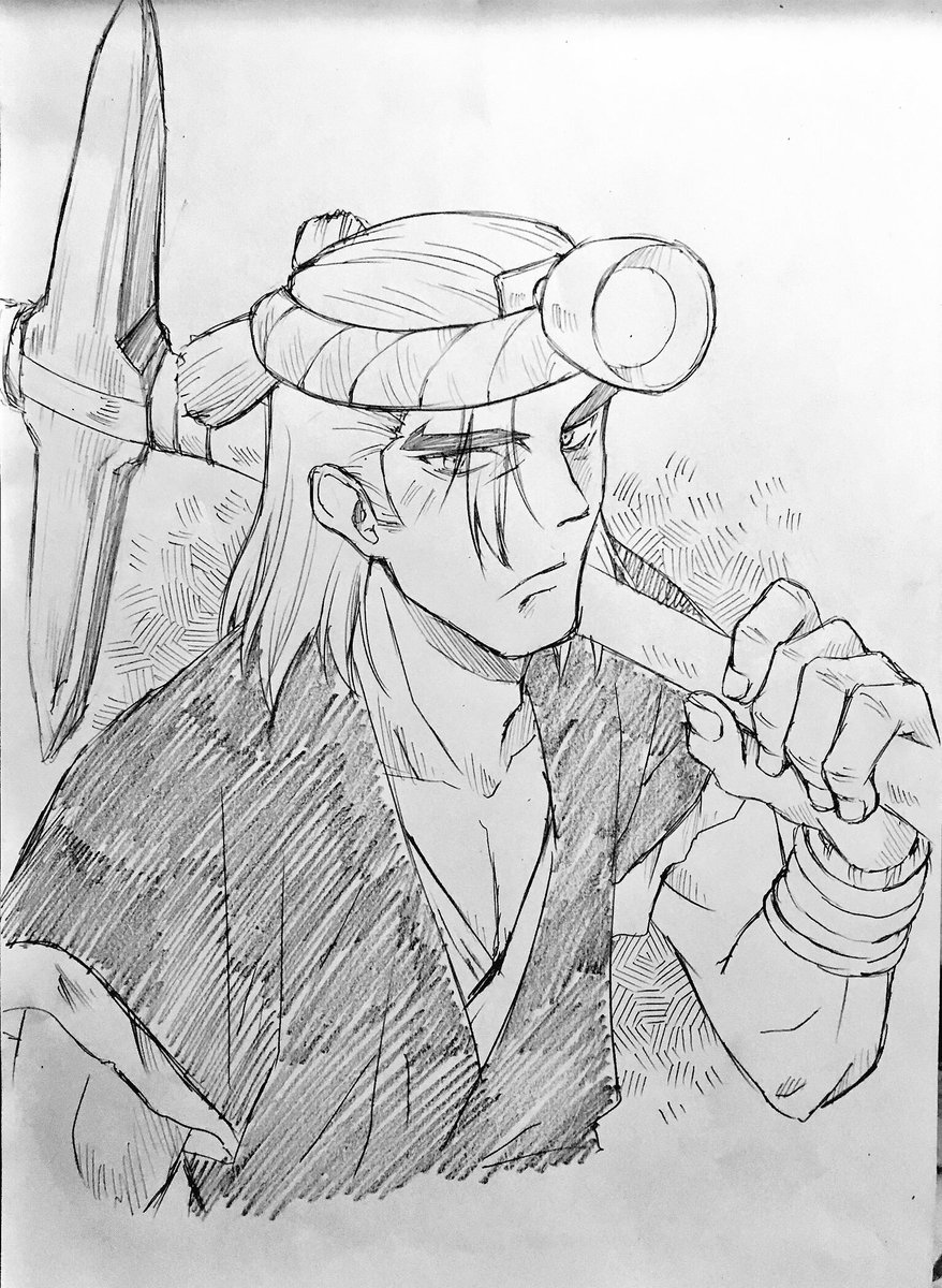 ちまき On Twitter 筋肉が描けなくて困ったイラストたち ジャンプばっかりですみません