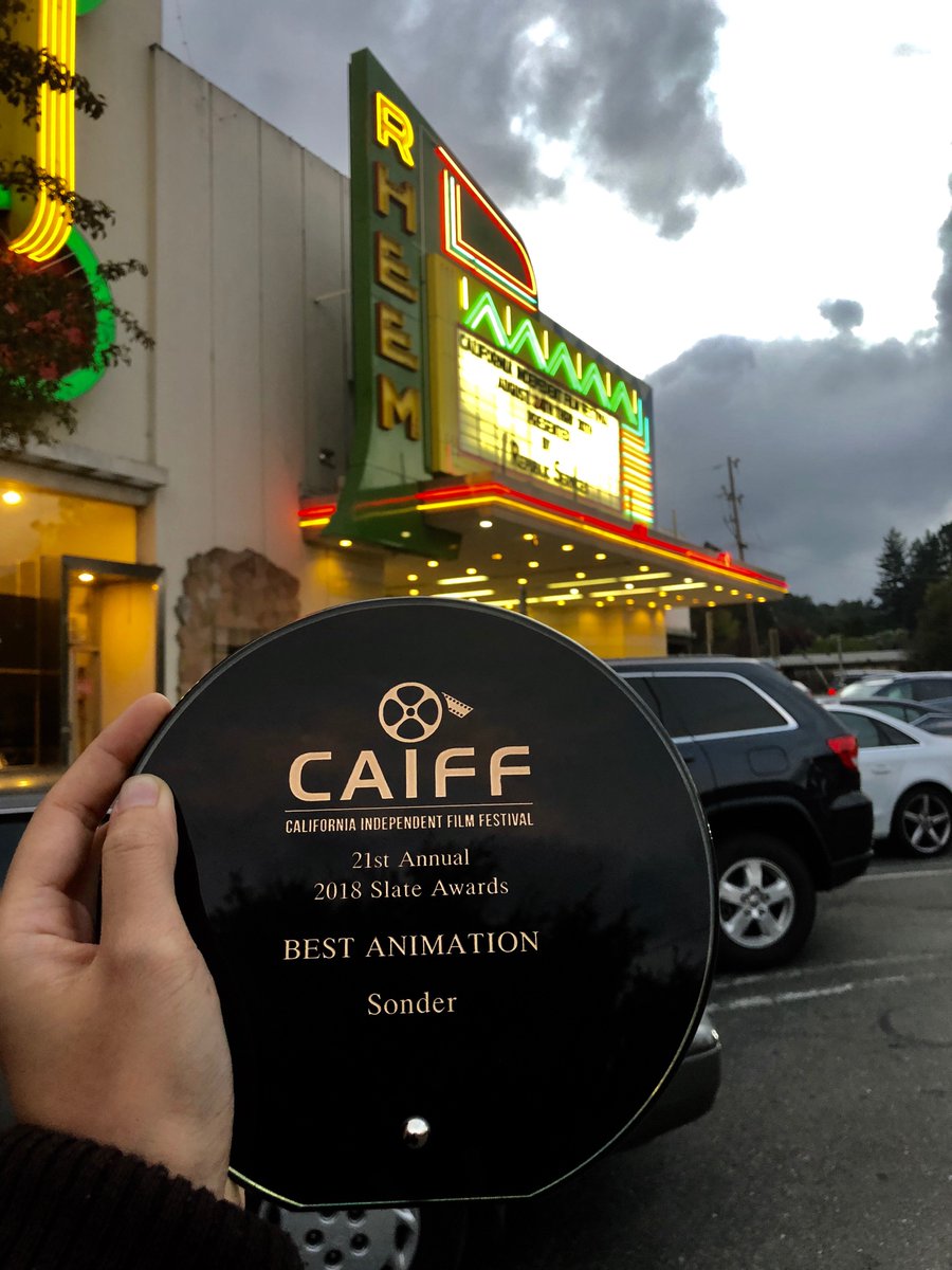 SonderShort's tweet photo. Honored to have been named Best Animation at the California Independent Film Festival tonight!

@CAIFF #caiff #animation #shortfilm https://t.co/sEtNEqFLQq