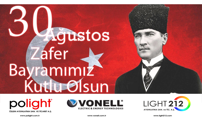Polight ailesi, olarak 30 ağustos zafer bayramınızı kutlarız. #30ağustos #aydınlatma #aydınlatmadirekleri #30ağustoszaferbayramı