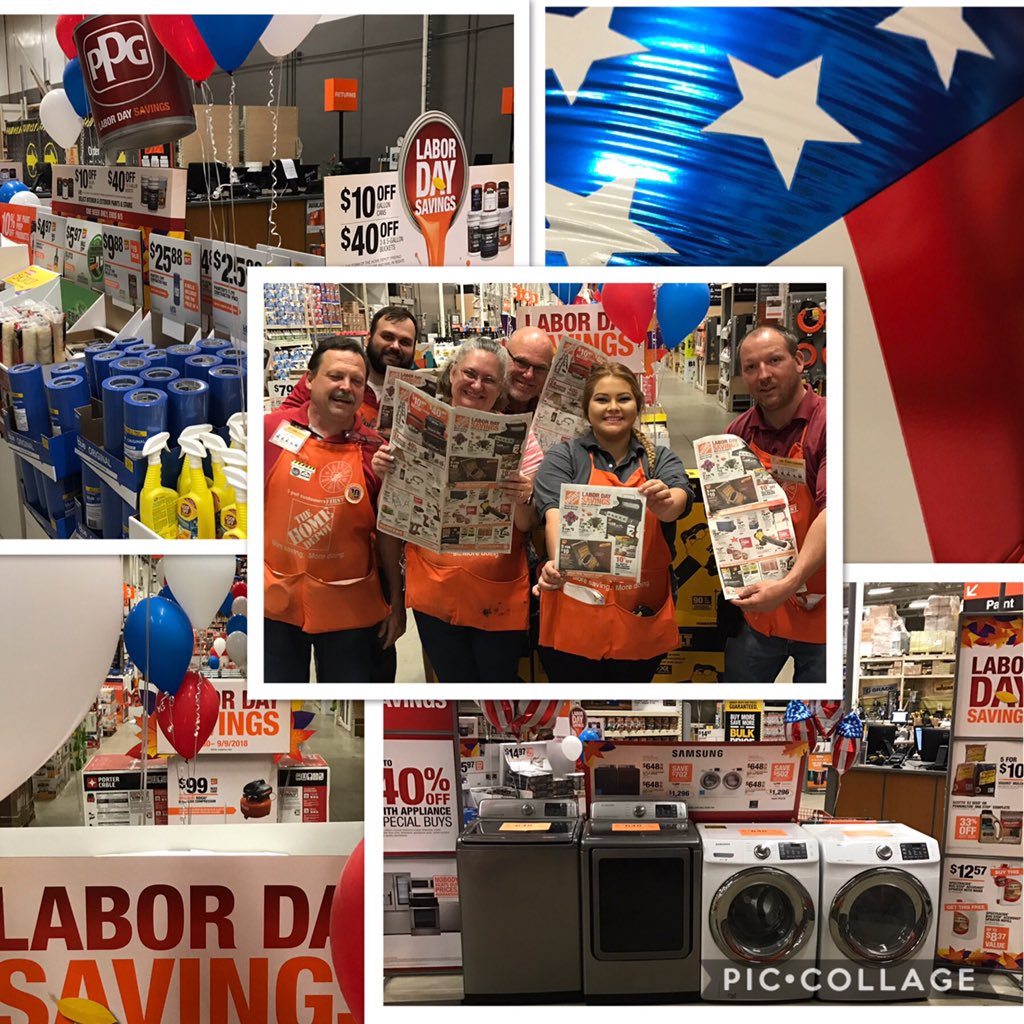 Trinidad sandoval (@loyal_t11) on Twitter photo The DHs are excited to drive Labor Day sales 🇺🇸Great savings across the store. Great job tonight team💪🏽💪🏽Let's get it!! <a href="/markdennishd/">Mark Dennis</a> <a href="/JakeCrailTHD/">Jake Crail</a> <a href="/TerrieOrtega30/">Terrie Ortega</a> The DHs are excited to drive Labor Day sales 🇺🇸Great savings across the store. Great job tonight team💪🏽💪🏽Let's get it!! <a href="/markdennishd/">Mark Dennis</a> <a href="/JakeCrailTHD/">Jake Crail</a> <a href="/TerrieOrtega30/">Terrie Ortega</a>