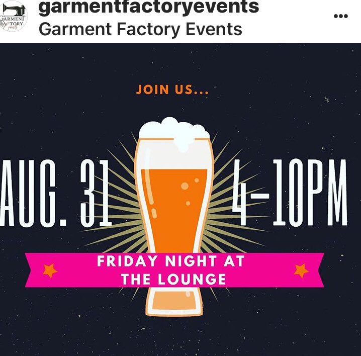 Garment Factory Events tweet media