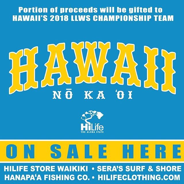hilifehawaii808's tweet photo. Now available at all locations! @hilifestore @serassurfandshore @hanapaafishingco @hilifer -
-
-
-
#hilifer #hilifeclothing #hilife #llws #llws2018 #hawaiinokaoi #nokaoi #littleleagueworldseries #littleleague #littleleagueworldseries2018 #hawaii #teamha… https://t.co/oLVojYDD3T https://t.co/BV6En99KAr