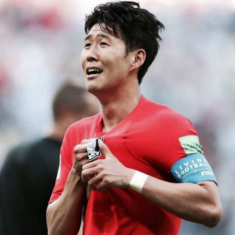 MotivacionesF's tweet photo. Son Heung-Min está a una victoria de ser campeón de los Juegos Asiáticos 2018 y así evitar el servicio militar en su país. ES EL MOMENTO. https://t.co/ZW3Kr416Fn