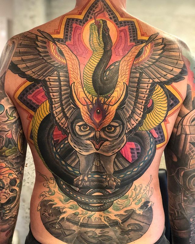 James Acrow Tattoo on X: "Finished Pete's ayahuasca backpiece. Thanks for powering it out! https://t.co/I4TkxmTtZ6 https://t.co/FHhUWOcjPr" / X