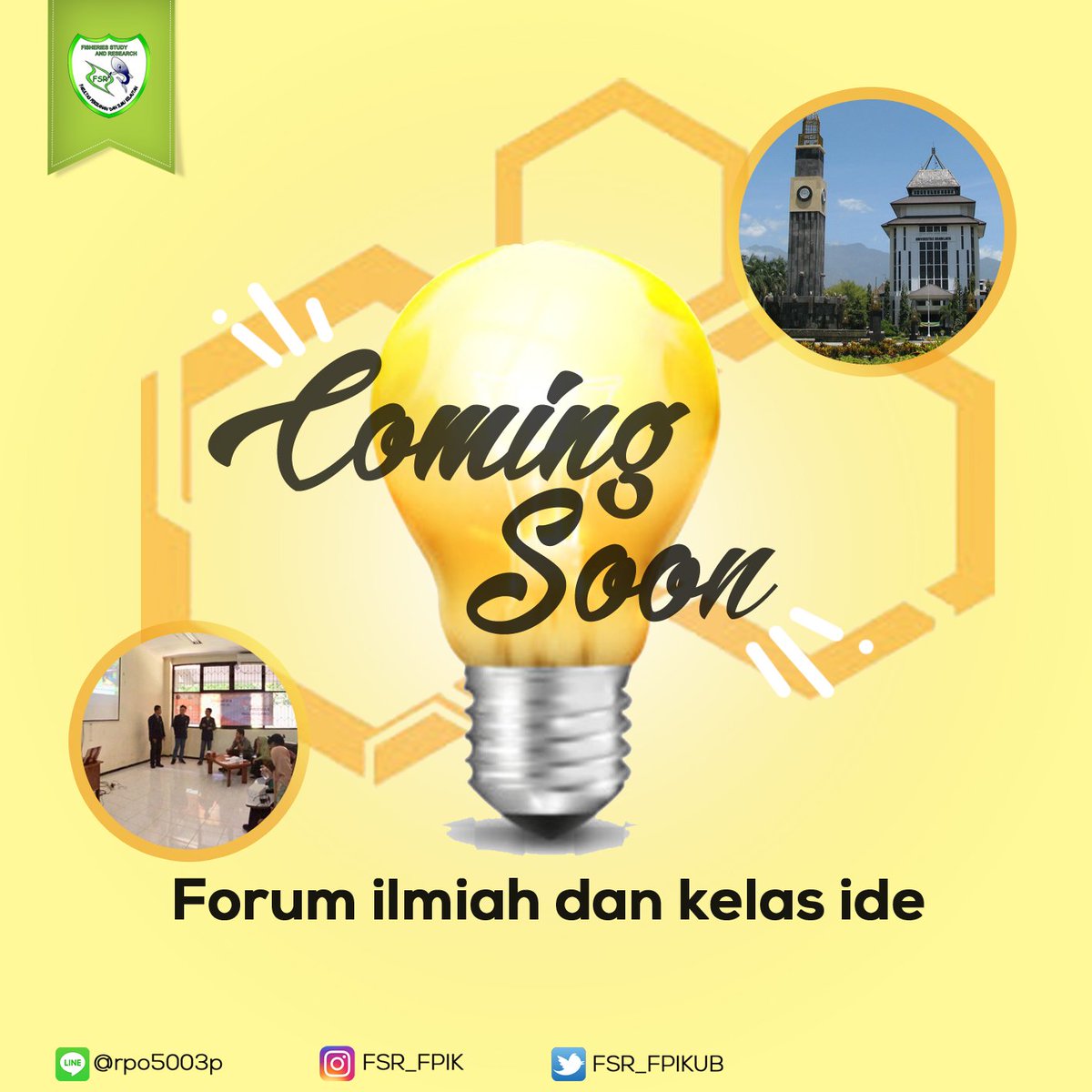 FSR_FPIKUB's tweet photo. "Nikmati setiap proses dalam berkreativitas jangan hanya berfokus dari ide yang pertama kamu dapatkan. Kamu akan mendapatkan hal menarik lainnya saat kamu berhasil menikmati proses tersebut" https://t.co/4lUBgtEP6y