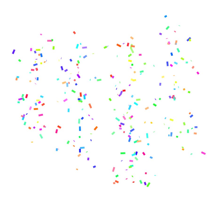 HirotoMari's tweet photo. woah guys look it’s confetti!! :D https://t.co/6JdBsxdGUD