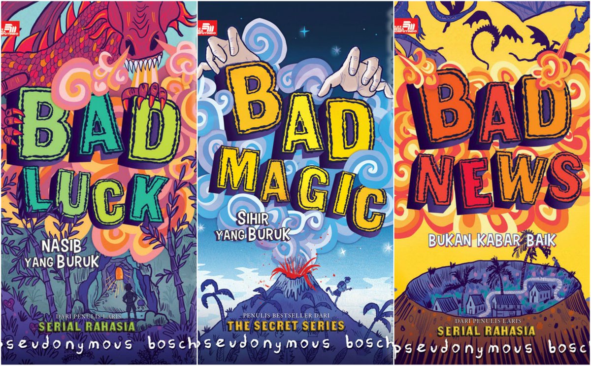 elexmedia's tweet photo. #BadNews merupakan buku ketiga dari #BadSeries karya #PseudynomousBosch. https://t.co/srHmqM7tAf #novel #buku #fiksi #bukubaru #ElexMedia https://t.co/Q5vTualWPS