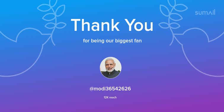 hostbyte's tweet image. Our biggest fans this week: @modi36542626. Thank you! via sumall.com/thankyou?utm_s…