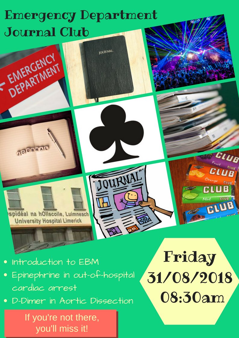 A Watts (@dramfm) on Twitter photo UHL ED Journal Club Launch Friday, 31/08 <a href="/ULHospitals/">Follow @HSEMidWest</a> Intro to Critical Appraisal + review of Paramedic2 trial and ADvISED Study. If you're not there, you'll miss it <a href="/REDSPoT_IE/">REDSPoT</a> <a href="/damienryan03/">Damien Ryan</a> <a href="/joekelly/">joekelly🌈</a> <a href="/whelan_rory/">Rory Whelan</a> <a href="/bridget_hoctor/">Bridget Hoctor</a> UHL ED Journal Club Launch Friday, 31/08 <a href="/ULHospitals/">Follow @HSEMidWest</a> Intro to Critical Appraisal + review of Paramedic2 trial and ADvISED Study. If you're not there, you'll miss it <a href="/REDSPoT_IE/">REDSPoT</a> <a href="/damienryan03/">Damien Ryan</a> <a href="/joekelly/">joekelly🌈</a> <a href="/whelan_rory/">Rory Whelan</a> <a href="/bridget_hoctor/">Bridget Hoctor</a>