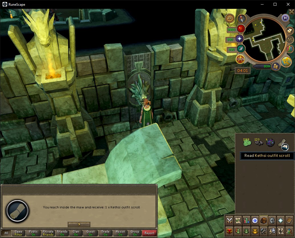 Umm ok then runescape, I dont even have the quests for rune dragons done yet.