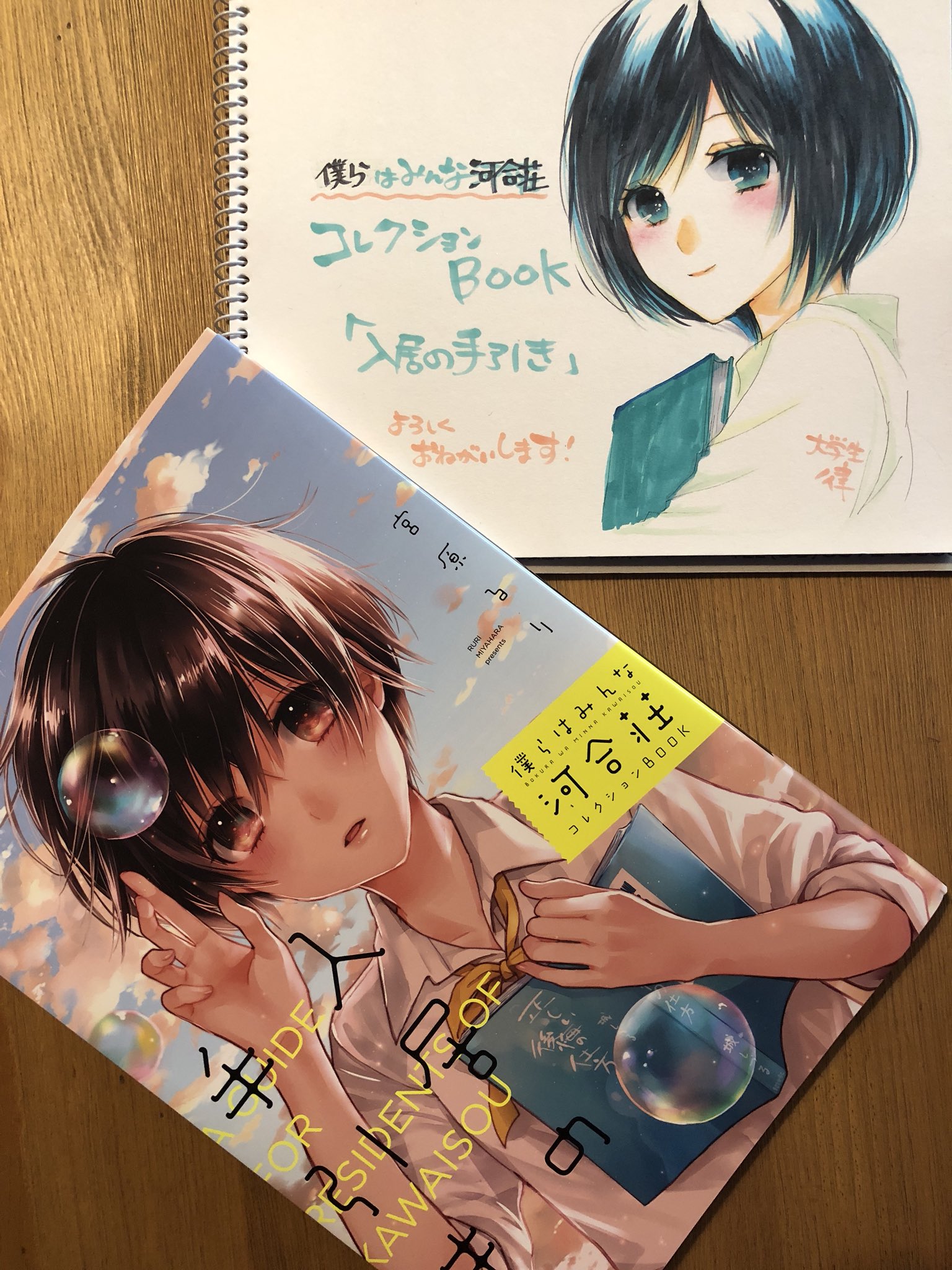 宮原るり 僕らはみんな河合荘コレクションbook 入居の手引き 本日8月30日発売です どうぞよろしくお願いします T Co Xdyxe8avom Twitter