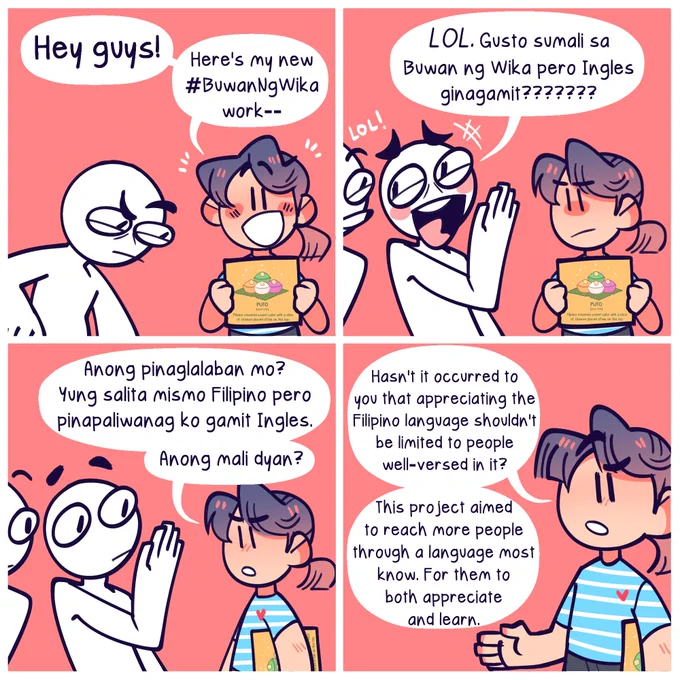 I assumed everyone would get what I was doing for #BuwanNgWika but to those that didn't, this comic is for you. 