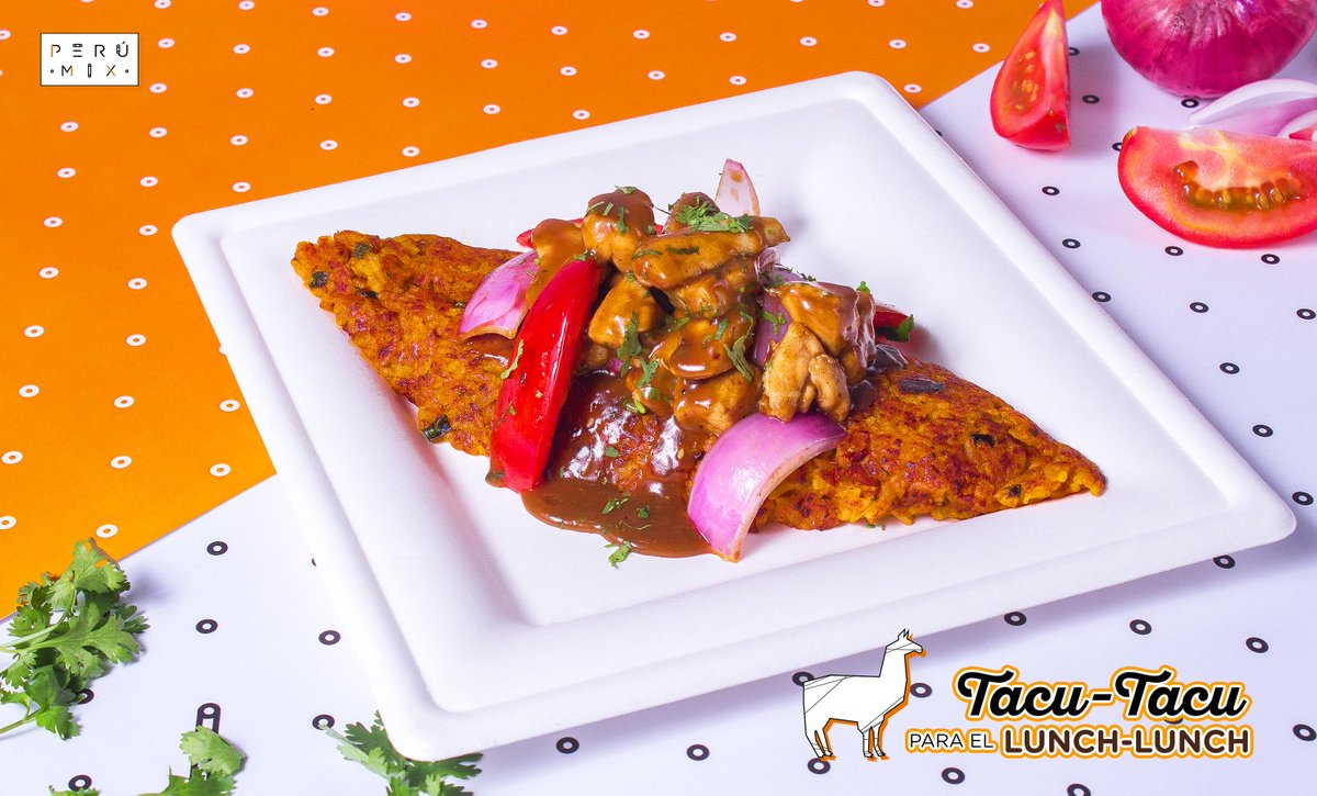 PERUMIXexpress's tweet photo. ¡Qué delicia un Tacu-Tacu de Pollo Saltado para el almuerzo de este Juernes tan brutal! 🤤
¡Vente ya y deléitate con esta belleza de creación! 😍 https://t.co/ER9S839Y4J