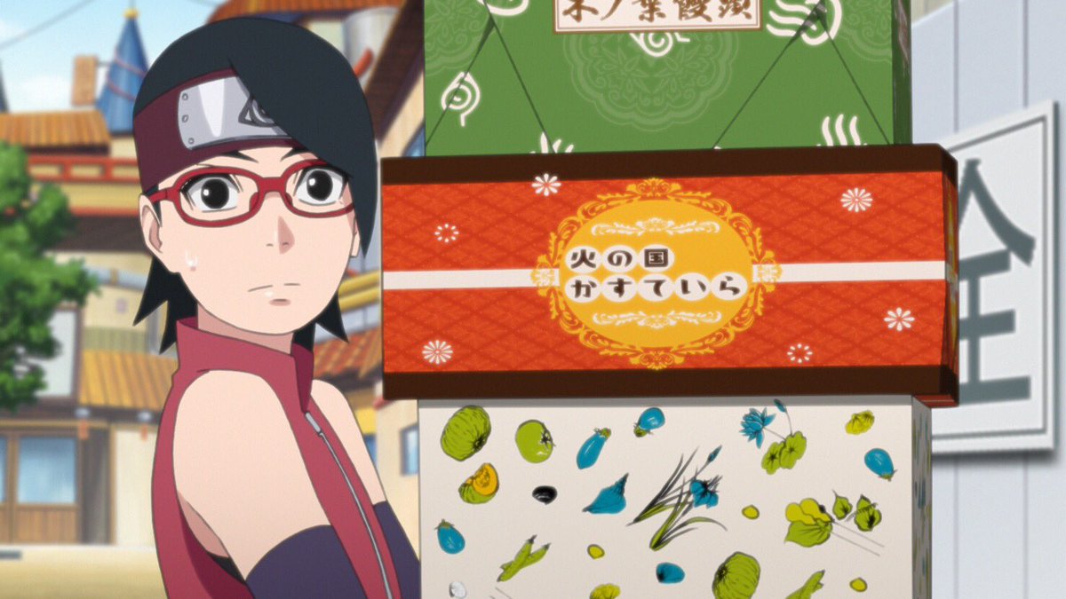 アニメ Boruto ボルト 公式 ただいま第71話 世界で一番固い石 が放送中です 世界で一番固い石とは ナルトに出されたクイズに悩むボルト そんな中 先代土影オオノキと出会った第七班は観光に付き合わされる事に 観光中のオオノキに一体何