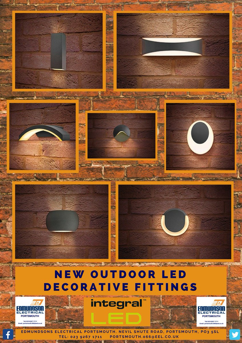 Edsportsmouth66's tweet image. Just in time to spruce up your #garden while enjoying the #heatwave set to hit the UK this weekend. 

The #integralLED outdoor decorative range is now on the shelf at #Edmundsons #Portsmouth 

Pop into the branch to have a look