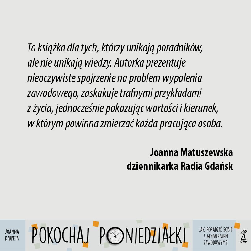"Pokochaj poniedziałki" - premiera już w połowie września! :) #pokochajponiedziałki #wypaleniezawodowe #radiogdańsk