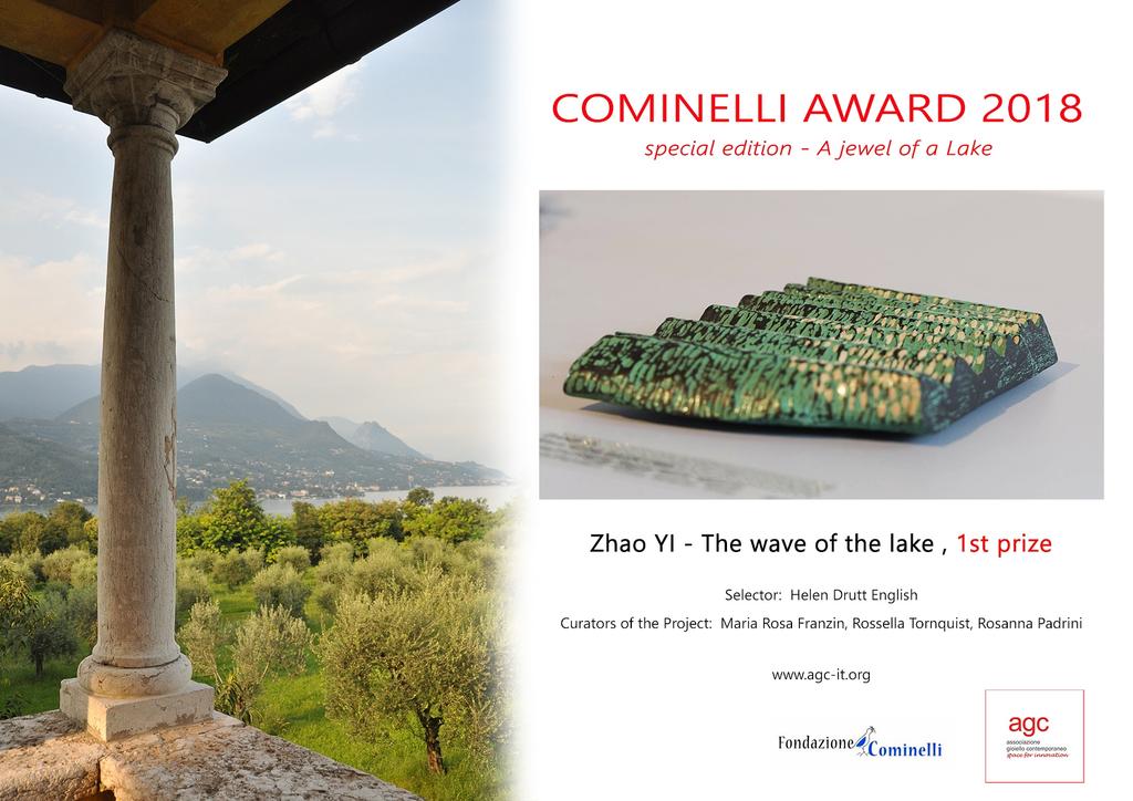 @FondazioCominelli #CominelliAward2018
...and the #winner is....
" Zhao Yi " | The wave of the lake 
Congratulations!! 
#AgcJewellery #AssociazioneGioielloContemporaneo #contemporaryjewellery #gioiellocontemporaneo #ZhaoYi