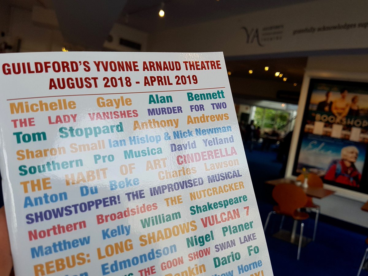 It's theatre season again <a href="/YvonneArnaud/">Yvonne Arnaud Theatre</a> and the bars and restaurants of <a href="/YAT_Cafe/">Riverbank Cafe</a> are open, go and enjoy #greyfriarswines by the glass with your favourite show #ThursdayThoughts #FolkloreThursday #ThursdayMotivation #Guildford #Surreyhills #Englishvineyard #Englishsparklingwines