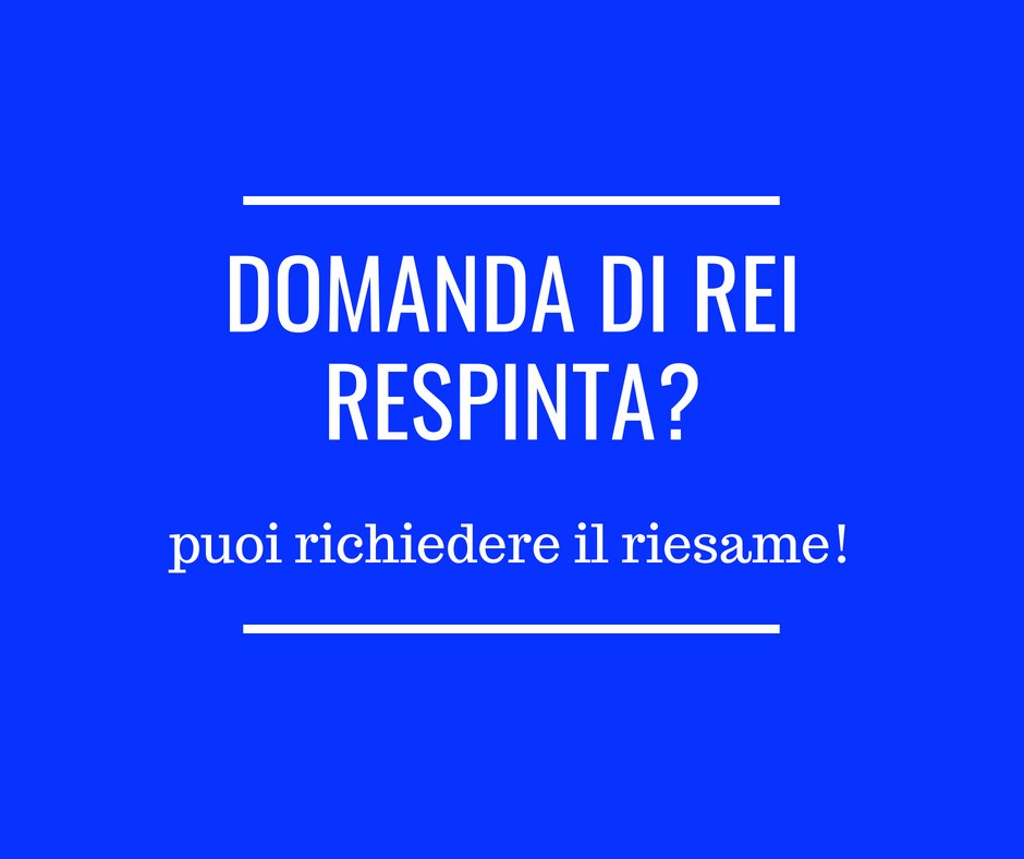 Domanda di REI respinta? Puoi richiedere il riesame!
Qui tutte le info: aclifirenze.it/Riesame-del-RE…
Per supporto nella compilazione puoi rivolgerti ai nostri sportelli. Appuntamenti allo 055283795 o 0550981217 #inps #rei #redditodinclusione #welfare #famiglia #aclifirenze #firenze