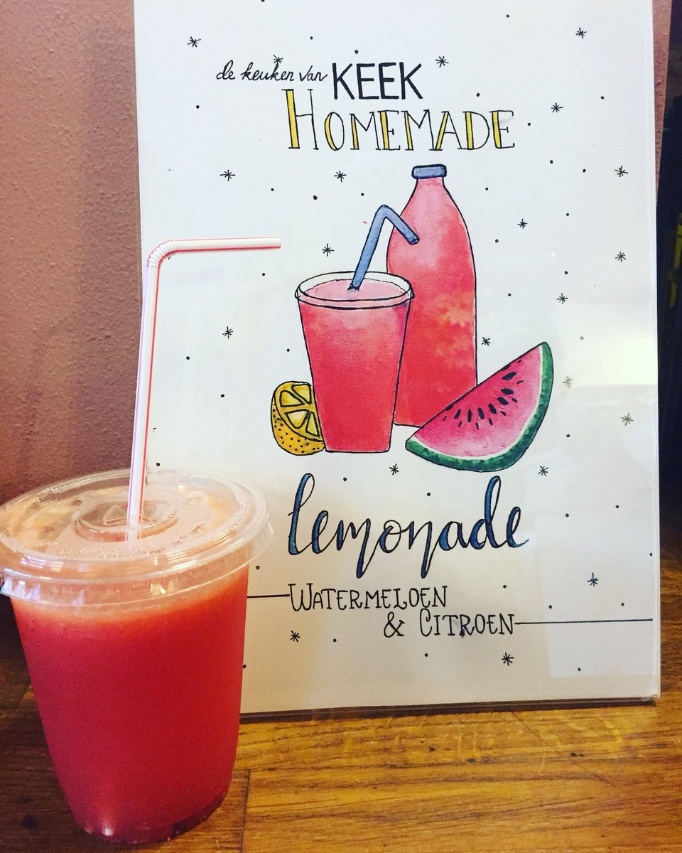 Heb je onze homemade watermelonade al geprobeerd😍? #woordspeling