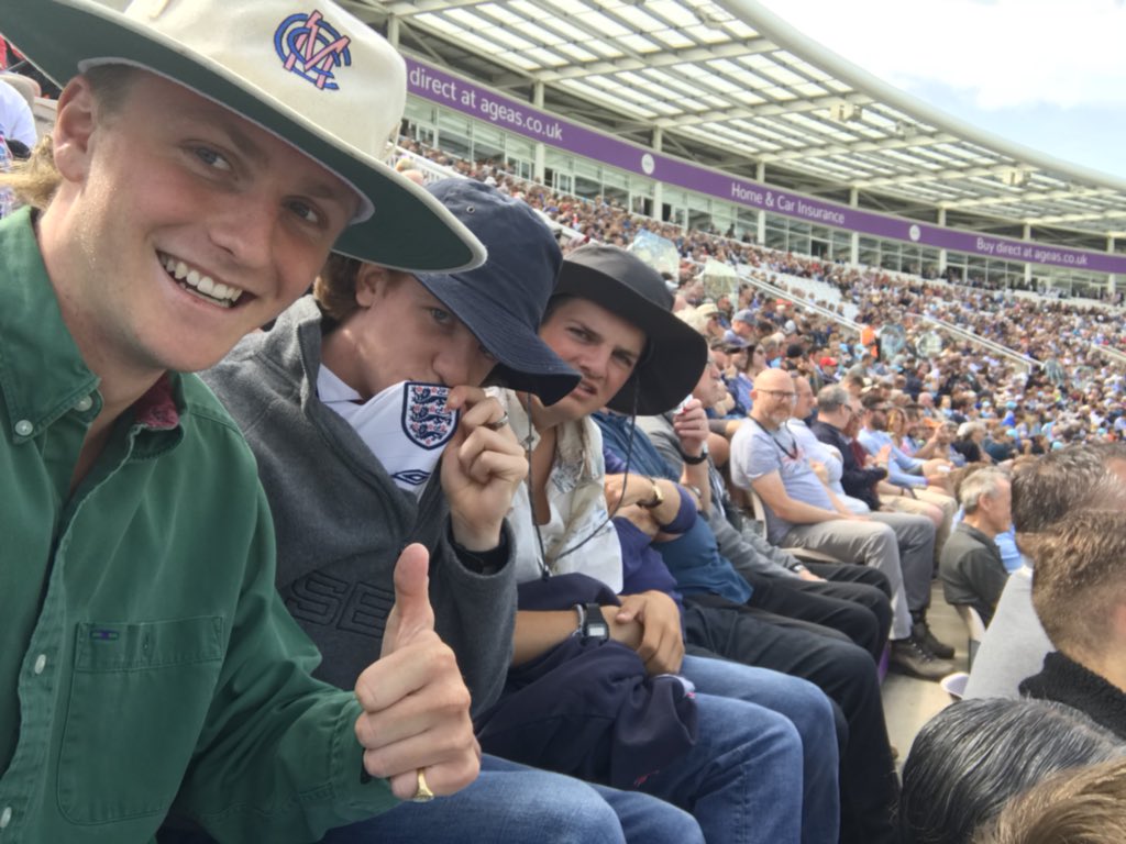 harrywigram's tweet photo. #ENGvIND block S, row D, seat 17 https://t.co/iX4BTsDdFj