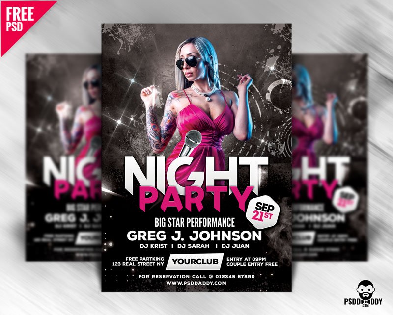 Night Party Flyer Design Free PSD 

Free Download: is.gd/jp9tF7

#Flyers #PsdDaddy #freepsd #flyer #summerparty #summerflyer #flyerparty #cocktail #girl #nightparty #club #clubbing #disconightparty #disco #ladiesnight #girl #beautynight #nightparty #djnight