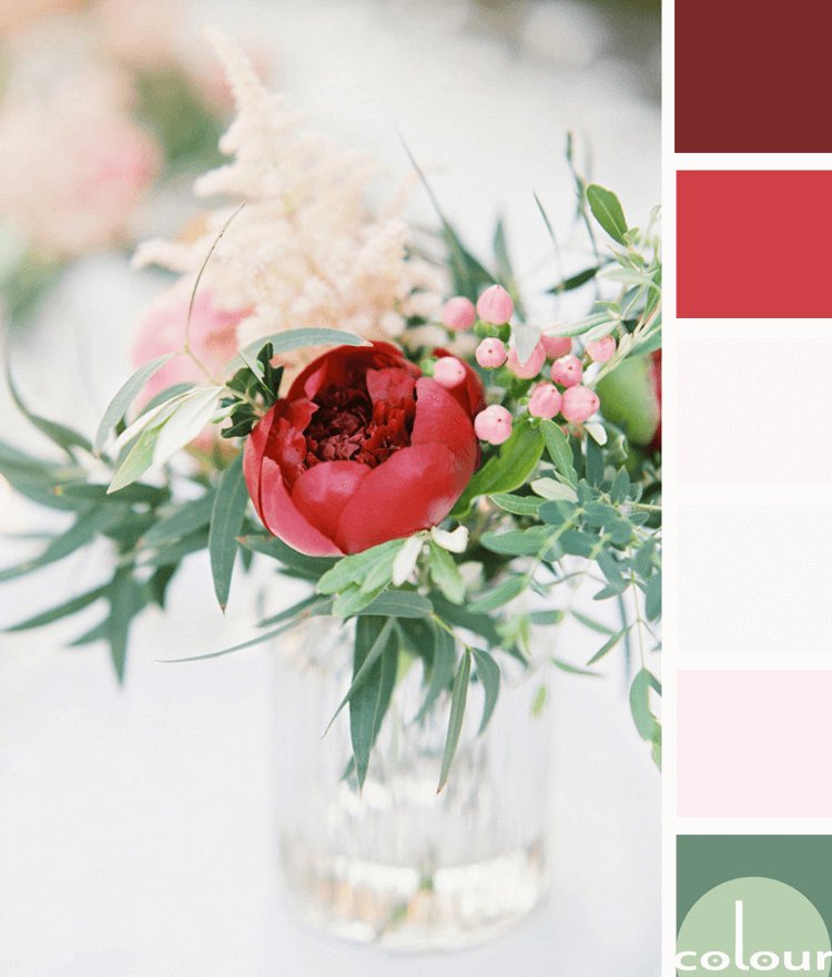 Would you consider a pink and red combo for your home? I think it would look pretty as accents in a white room with a pop of green.

See more of this palette on the blog today: buff.ly/2wv4ANa