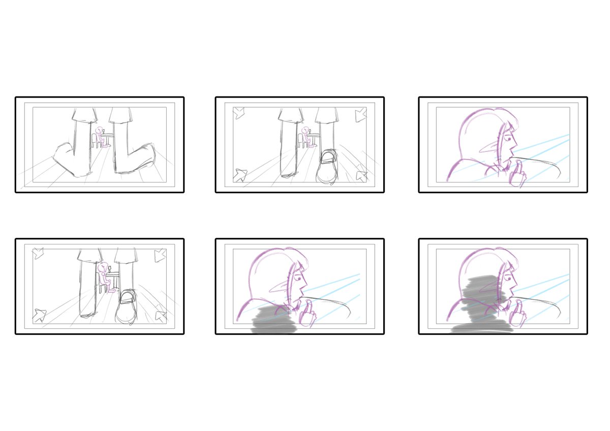 Artifft's tweet photo. Working on storyboards for my final assignment for Visual Storytelling.
Hope you like art dumps.
#LokaTimar #TiffTalksUni https://t.co/b11o9dtP8x