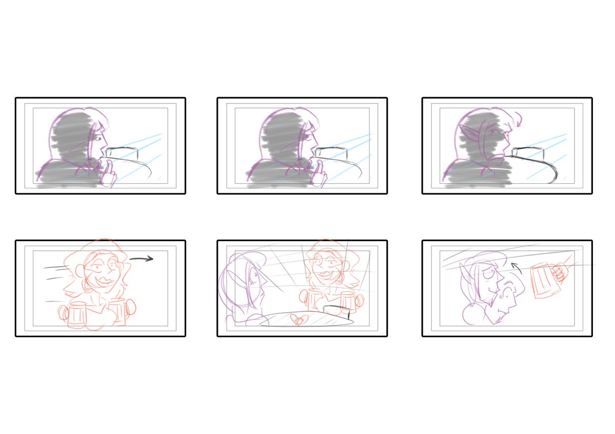 Artifft's tweet photo. Working on storyboards for my final assignment for Visual Storytelling.
Hope you like art dumps.
#LokaTimar #TiffTalksUni https://t.co/b11o9dtP8x