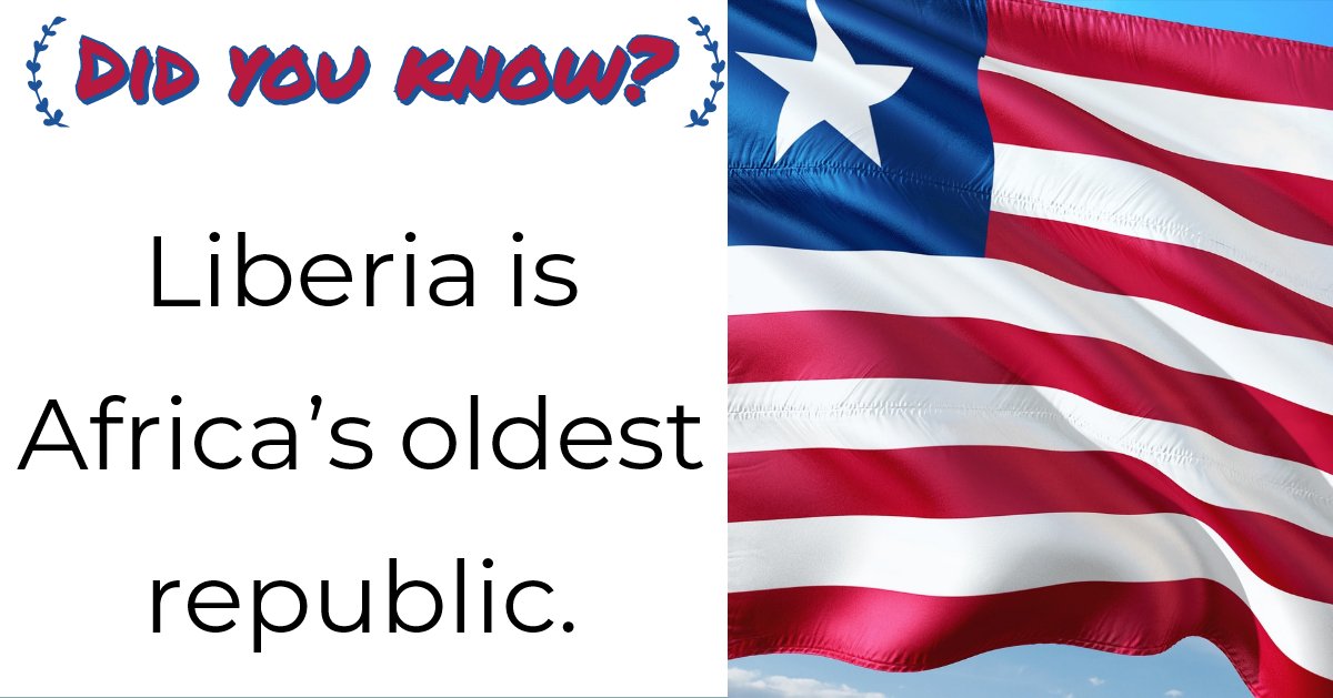 Multilog2's tweet image. #Liberia #DidYouKnow