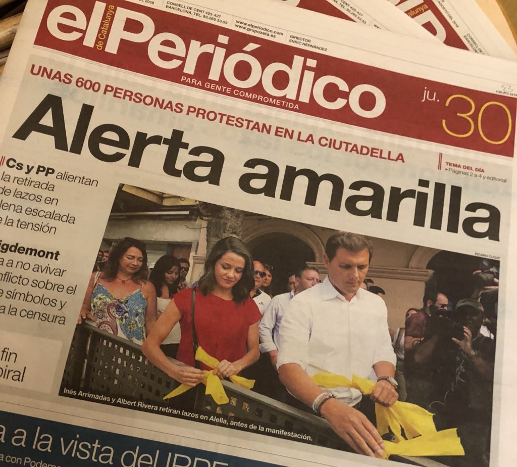 MontiBcn's tweet photo. No hauria de ser "Alerta Naranja"? https://t.co/hyBPf9xNW2