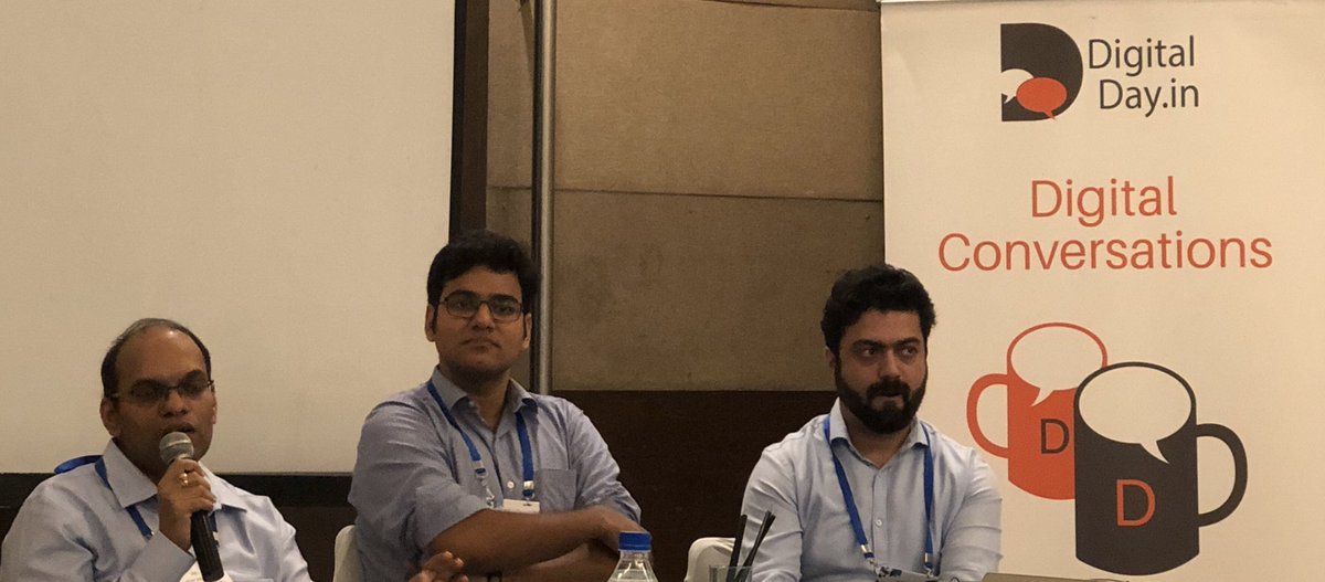 ashishmathur28's tweet photo. Very good panel discussion on #CX 2.0 - Business to Scale by Snehanshu Gandhi, Co-Founder, Tapp Me @snehanshugandhi; Alok Vishwakarma, Chief Architect https://t.co/IgvOEqa3gY; Umair Mohammed Founder Wigzo Technologies @umair_zo @VFDigital #digitalday #valuefirst https://t.co/BrsyH8w3M0