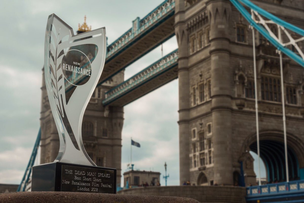 🏆 Thrilled to announce that our film THE DEAD MAN SPEAKS won the award for 'Best Short Short' at the <a href="/NRFFest/">New Renaissance Film Festival 🕊</a> New Renaissance Film Festival 2018 (London, UK).