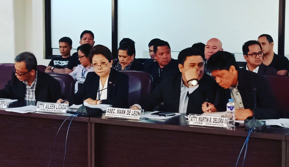 Official LTFRB tweet media