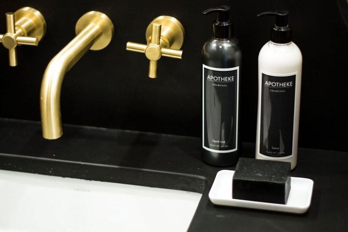 Apotheke Charcoal selection has become a bestseller for it s pure sleek look and natural purifying properties for body and home. Infused with sage and lemongrass for invigoration. <a href="/apothekeco/">Apotheke</a> <a href="/harrods/">Harrods</a> <a href="/amazon/">Amazon</a> #detox #madeinbrooklyn #uplifting #charcoal