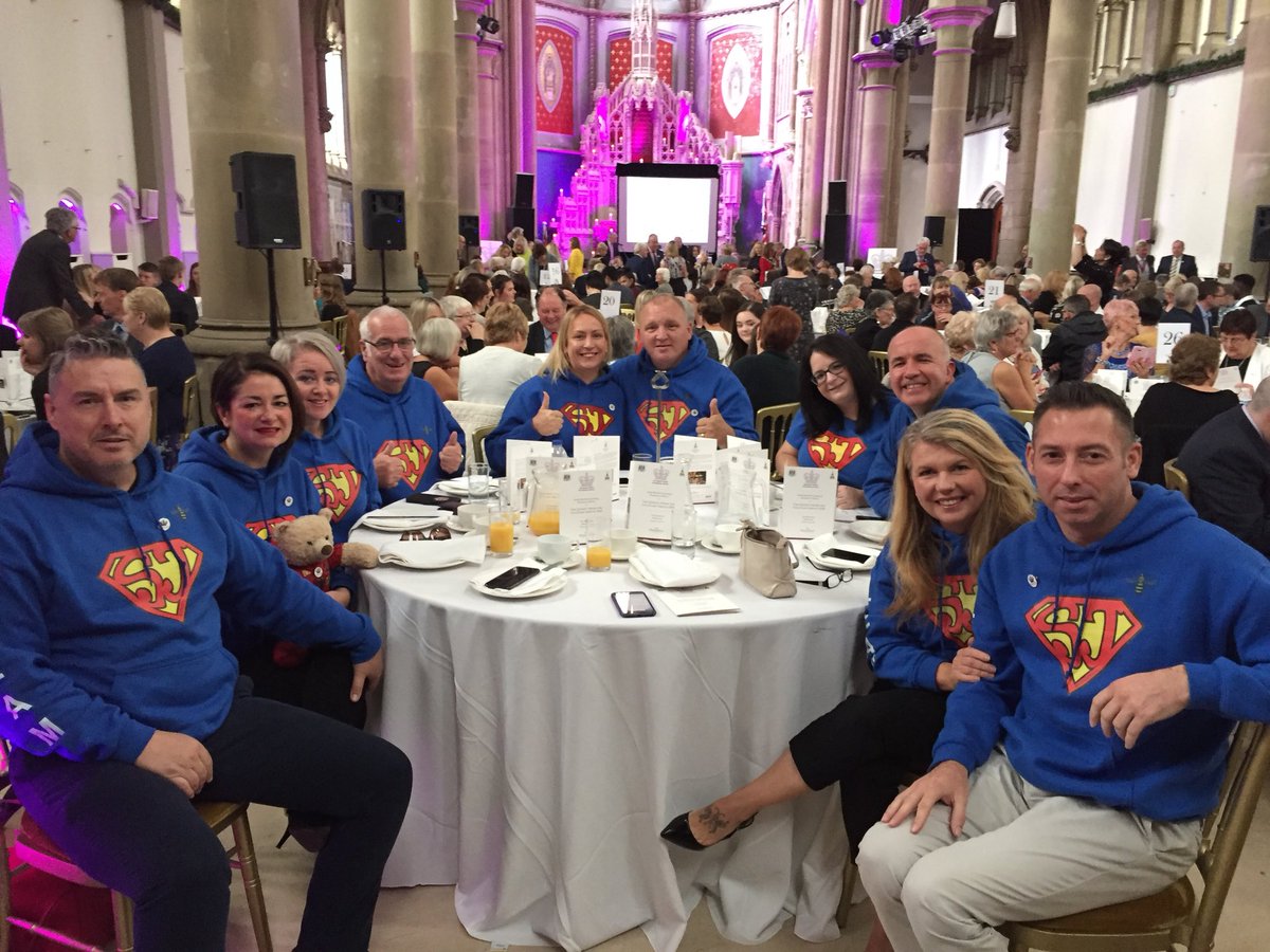 DawnFidler's tweet photo. Yesterday was one of the most proudest &amp; amazing days!
We are so lucky to have such an incredible volunteer team, they all deserve our @QueensAwardVS 10 times over. 
Josh will be so proud, such an honour.
Thank you xxx ❤️💛💙#SuperJosh @SuperJCharity #QAVS https://t.co/0Gt9MRgLKg