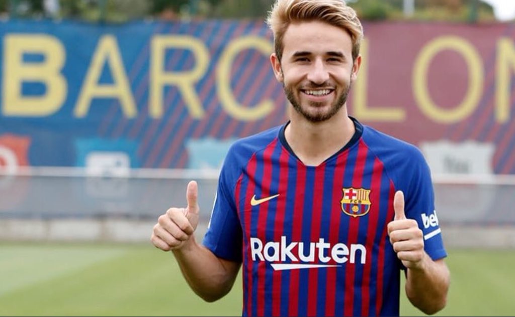 pro3_test's tweet photo. A PRO3 to Can Barça.
We know you have talent to succeed, @SergiSamper 
Good luck with @FCBarcelona https://t.co/WLWAchrR9K