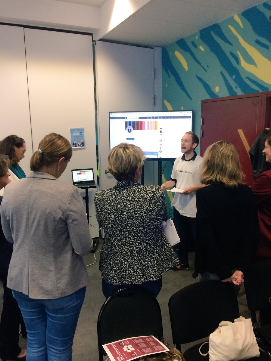 Visionere's tweet photo. Ce matin, petit dej découverte Genius Bar Numérique by @ABWSDigital #happydigital #learninghacker #learningwithfun https://t.co/9QHPESviR7